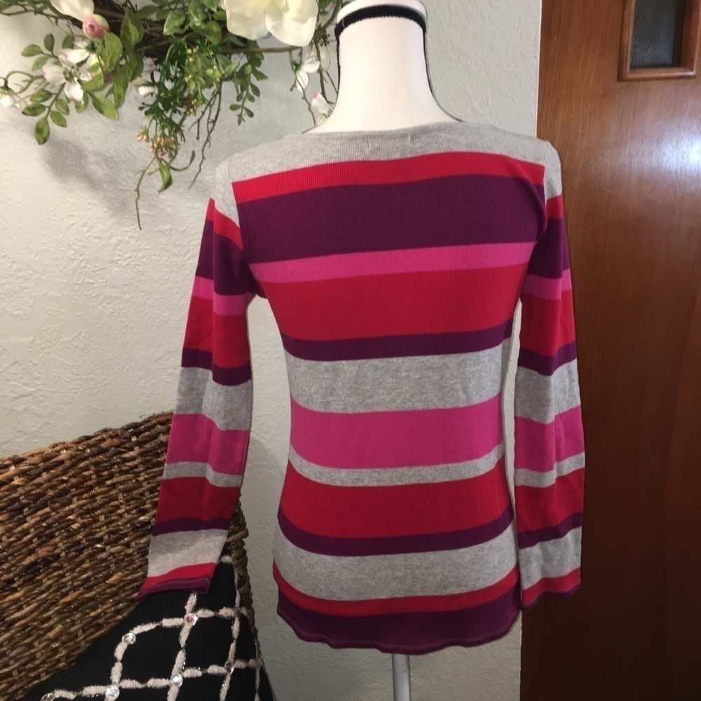 Old Navy striped thermal top - Picture 3 of 5